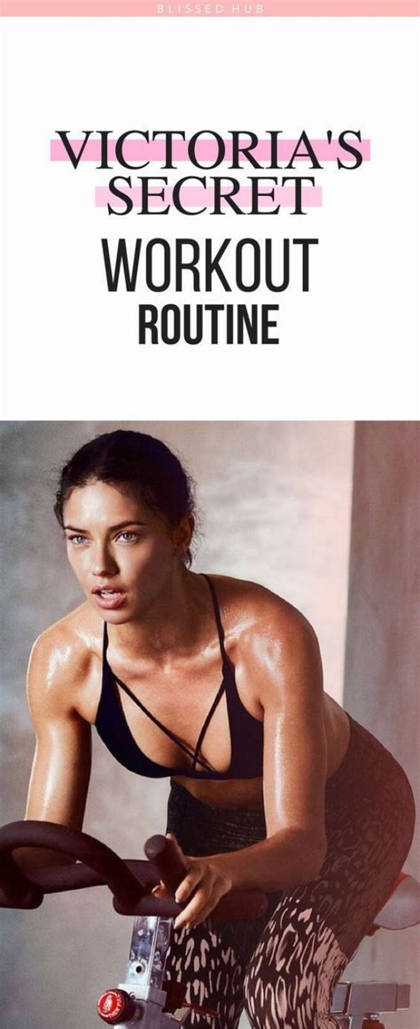 Victorias Secret Workout Routine Train Fitness Workouts Health And