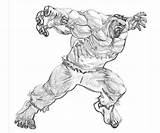 Hulk Madscar Coloringhome sketch template