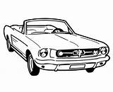 Mustangs Coloriageetdessins Mustange Convertible Dessin Imprimer Coloriage sketch template