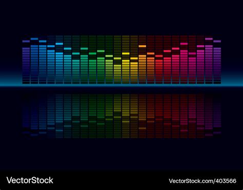 graphic equalizer royalty  vector image vectorstock