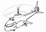 Coloring Helicopter Pages Police Popular sketch template