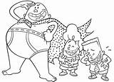 Underpants Captain Coloring Pages Printable sketch template