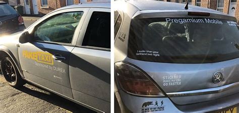 The ‘fake Fake Taxi Is Still Driving Around Cov And He Has More Stickers