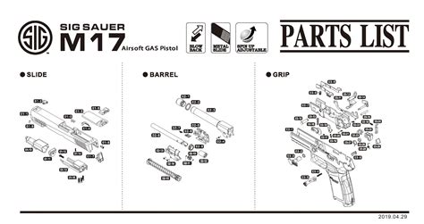 sig p parts diagram diagram resource