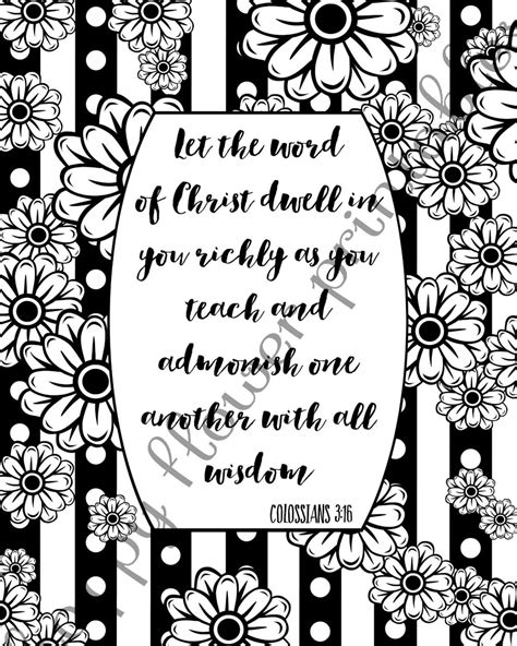 love bible verse coloring pages inspiration quotes bridal etsy