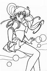 Sailor Moon Jupiter Pages Coloring Tsuki sketch template