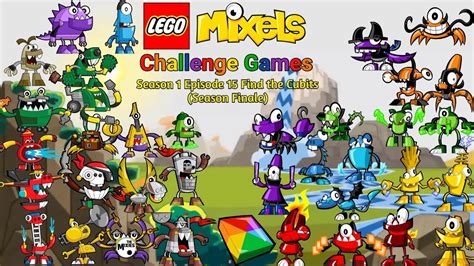 lego mixels challenge game  ep find  cubit season finale youtube