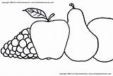 Coloring Fruit Pages Popular sketch template