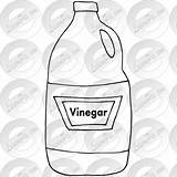 Vinegar Clipart Outline Clipground Cliparts Watermark Register Remove Login sketch template