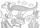 Pachycephalosaurus Coloring Pages Dinosaurs Jurassic Printable Categories Drawing Supercoloring sketch template