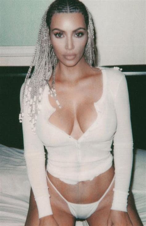 kim kardashian naked shoot reality star poses topless on instagram