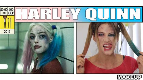 harley quinn suicide squad makeup curiousjoi youtube