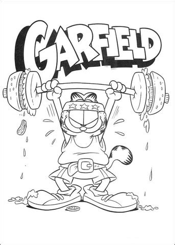dumbell exercise coloring page supercoloringcom