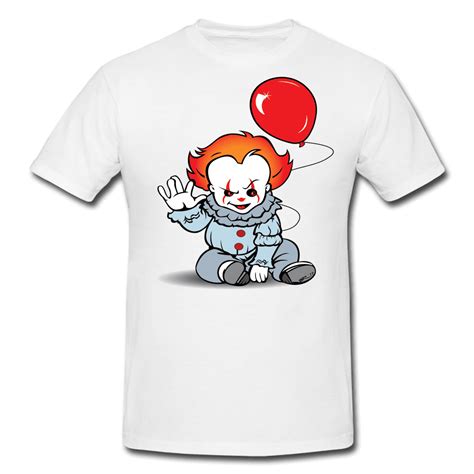 baby pennywise graphic tshirt spooky baby
