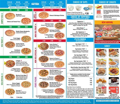 dominos indirapuram aditya mall menu view  detailed info  httpwwwzdrctrycom