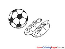 soccer coloring pages
