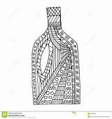 Whisky Coloring Bottle Template Dreamstime Tattoo sketch template