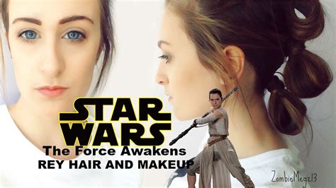 Star Wars The Force Awakens Rey Hair And Makeup Youtube