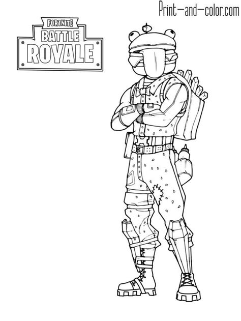 disegni da colorare  fortnite il meglio  fortnite battle royale coloring page beef boss