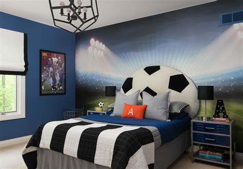 soccer themed bedroom soccer room decor ideas decor  kids