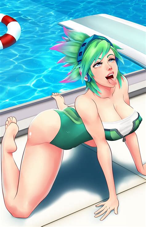 arcade riven in the pool by dominikdraw hentai foundry