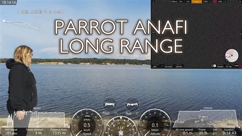 voo de longo alcance  parrot anafi na europa em fcc fazendo  metros de distancia youtube