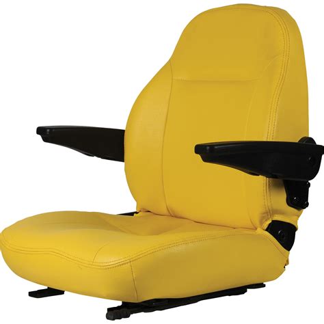 black talon premium highback steel tractor seat yellow model ye northern tool