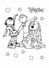 Cbeebies Tweenies Pages Coloring Colouring Color Print Place Comments sketch template