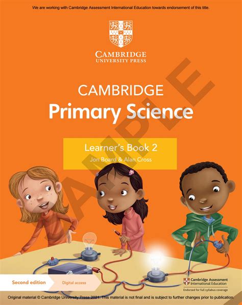 primary science learners book  sample  cambridge university press