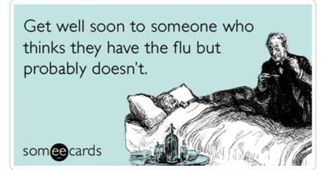 influenza flu outbreak sick cold funny ecard get well ecard