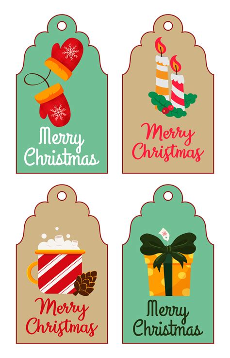 printable  christmas gift tags