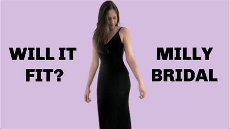 My Prom Dress Arrived Milly Bridal Review Youtube