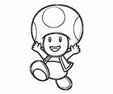 Toad Mario Coloring Pages Super Bros Toadette Drawing Print Brothers Drawings Paper Printable Getcolorings Clipartmag Color Innovational Getdrawings Find Search sketch template