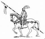 Ritter Lanze Pferd Mit Medieval Phantasie Knights Malvorlage Clipartix Ausmalbild sketch template
