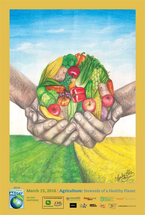 good hands freshmans drawing wins national poster competition