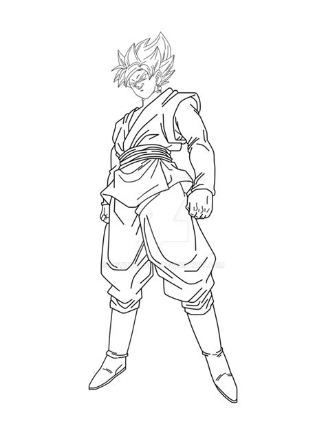 coloring  drawing goku coloring pages ssjb