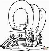 West Coloring Pages Wild Western Printable Visit Kids Wagon sketch template