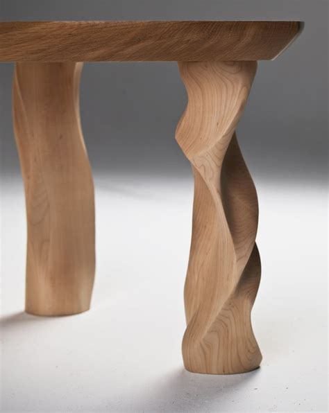 beautiful wooden table  legs inspired  pillars