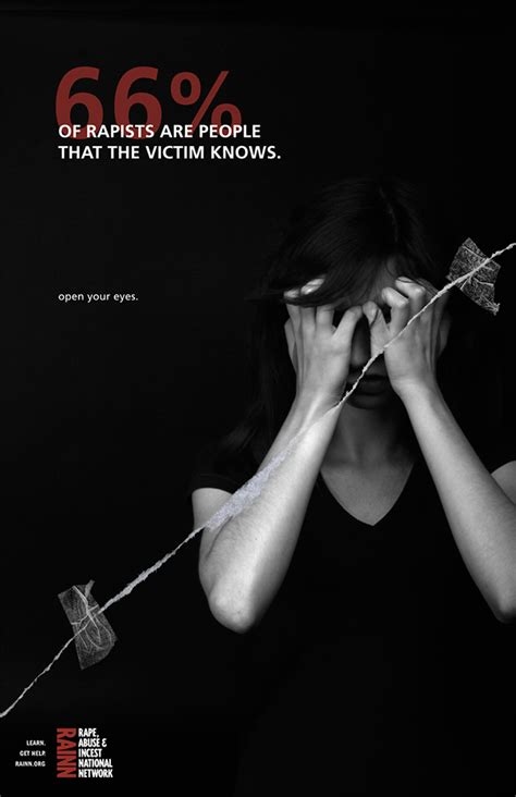 poster campaign  rape  behance