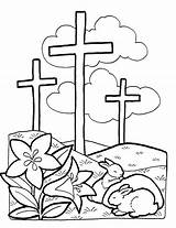 Coloring Crosses Pages Three Printable Cross Getcolorings Color Print sketch template