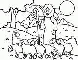 Shepherd Sheep Env Parable Divyajanani öffnen Gute Hirte sketch template