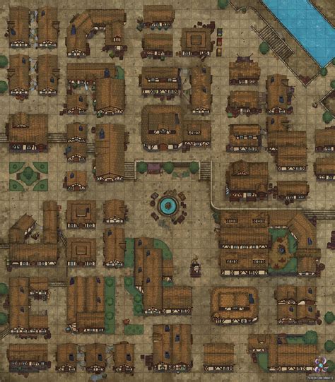 alleyways battle map  rdungeonsanddragons