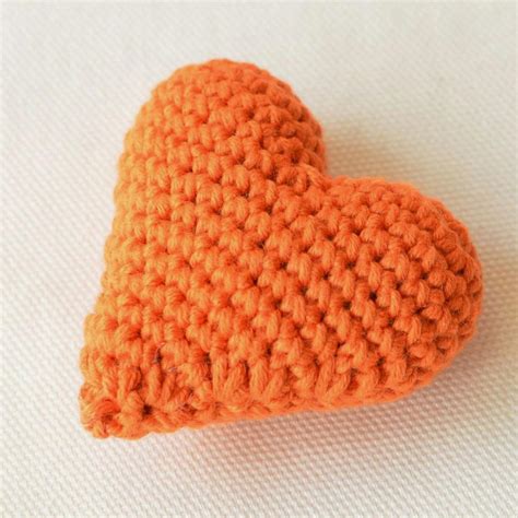 quick  easy crochet heart allfreecrochetcom