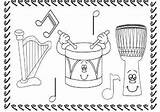 Musique Coloriage Instrument Africain Maternelle Darbouka Music Danieguto sketch template