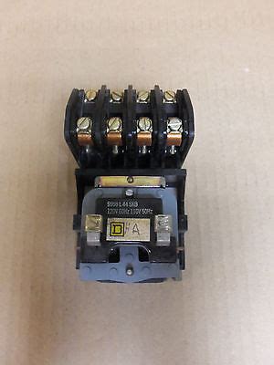 square   pole lighting contactor   amp   coil ebay