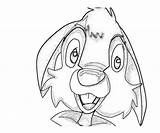 Rabbit Brer Coloring Pages Template sketch template