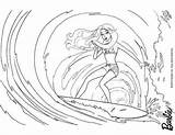 Surfer Vague Merliah Sirenes sketch template