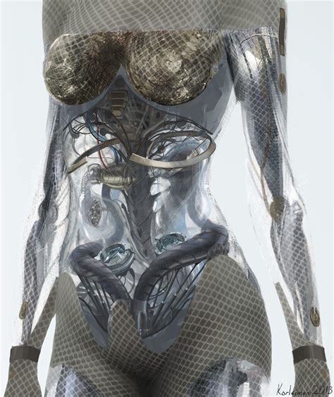 Cyborgs Art Robot Girl Female Cyborg