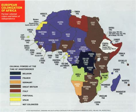 european colonization  africa africa map african colonization africa