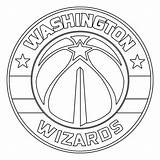Wizards Logo Washington Coloring Pages Svg Logos Vector Colouring sketch template